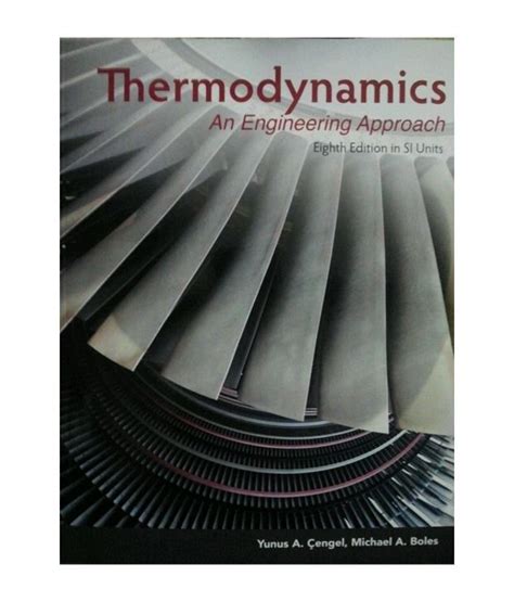 Thermodynamics An Engineering Approach Chegg Solutions Epub