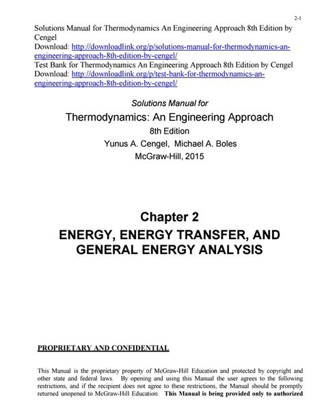 Thermodynamics An Engineering Approach Solutions Chapter 7 Doc