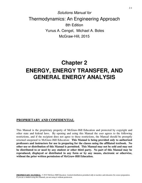 Thermodynamics Solution Manual Cengel Epub