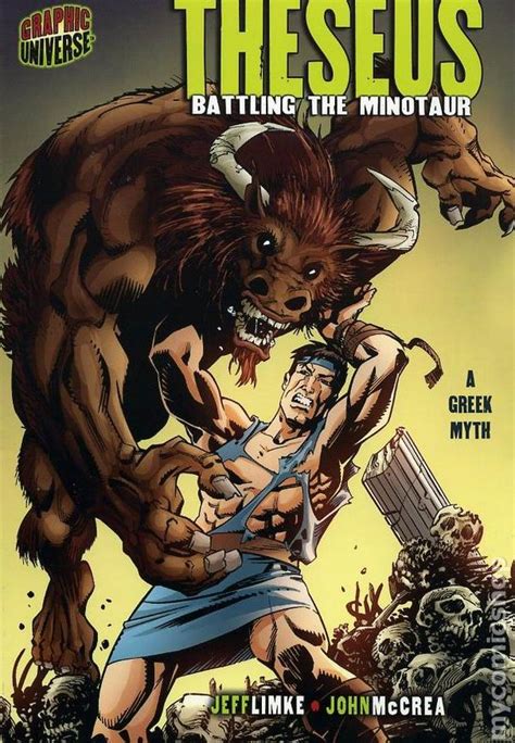 Theseus Battling the Minotaur A Greek Myth Graphic Myths and Legends