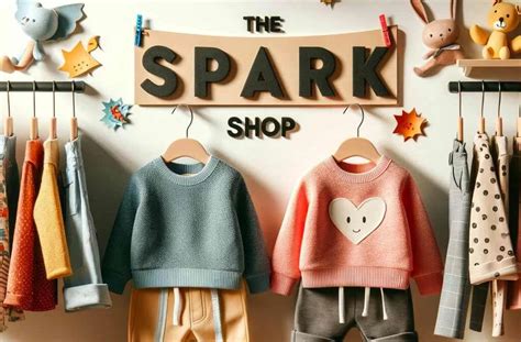 Thespark Shop: Lighting Up Your Little One's Wardrobe ( pakaian kanak-kanak Thespark Shop: Menc