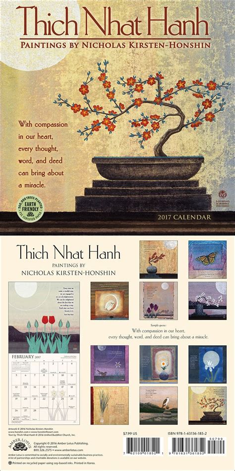 Thich Nhat Hanh 2017 Wall Calendar Epub