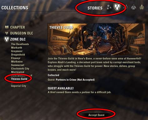 Thieves Guild Quests ESO: 10 Thrilling Quests for Stealth and Plunder