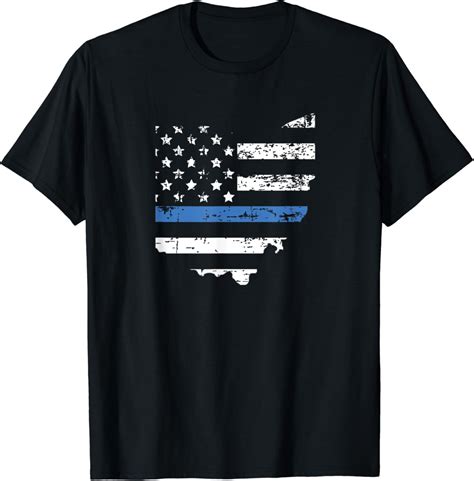 Thin Blue Line Tee Shirts: A Symbol of Support for Law Enforcement