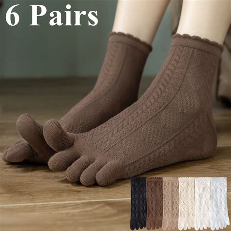 Thin toe socks