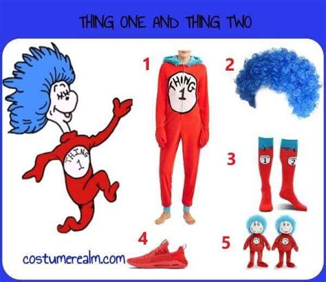 Thing 1 and Thing 2 Costumes for Adults: A Comprehensive Guide