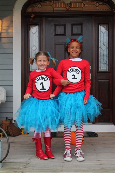 Thing 1 and Thing 2 costumes