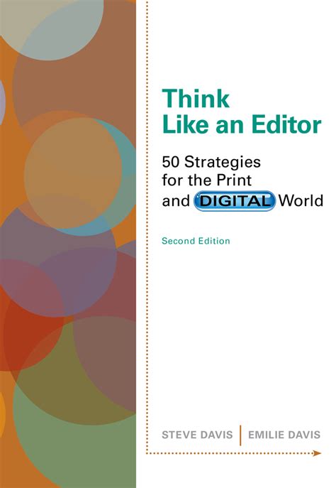 Think Like an Editor 50 Strategies for the Print and Digital World Reader