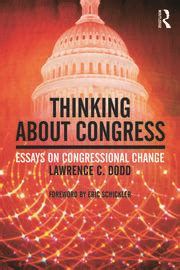 Thinking About Congress Essays on Congressional Change PDF