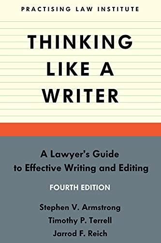 Thinking.Like.A.Writer.A.Lawyer.s.Guide.to.Effective.Writing.and.Editing Ebook Reader