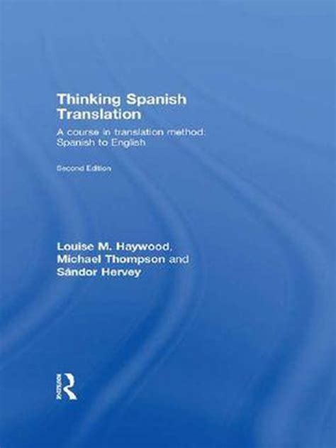 Thinking.Spanish.Translation Ebook Doc