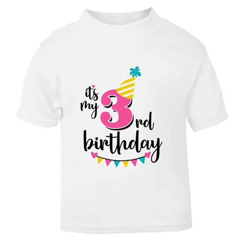 Third Birthday T-Shirts: A Guide to Finding the Perfect One