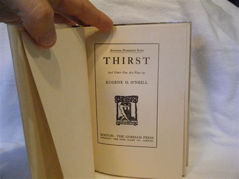 Thirst and other one act plays Reader