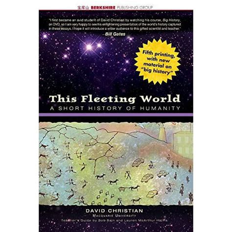 This Fleeting World A Short History of Humanity This World of Ours PDF