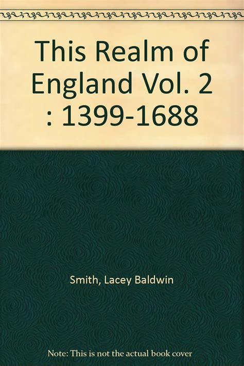This Realm of England Vol 2 1399-1688 PDF