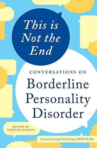 This is Not the End Conversations on Borderline Personality Disorder PDF