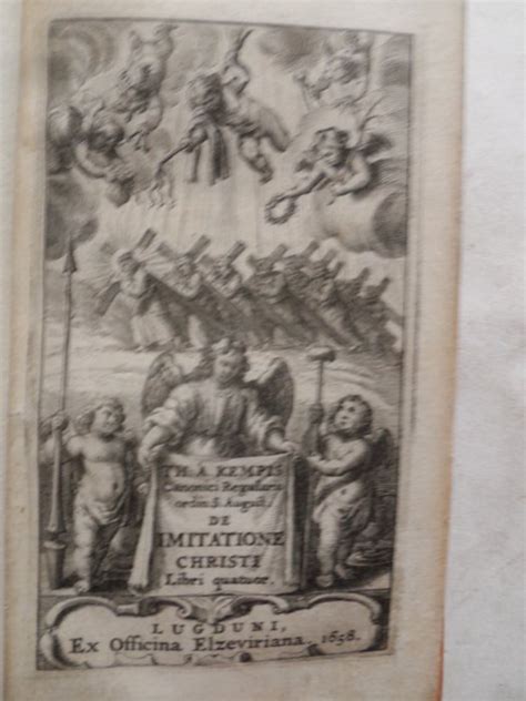 Thomae a Kempis Canonici Regularis Ordinis S. Augustini de Imitatione Christi Lib. IV... Kindle Editon