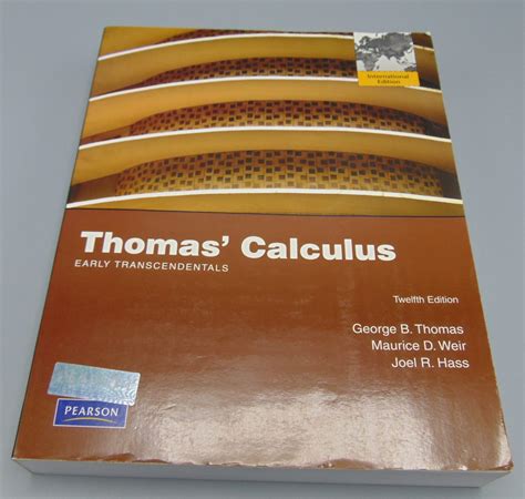 Thomas Calculus, Early Transcendentals, Books a la Carte Edition (12th Edition) Ebook PDF