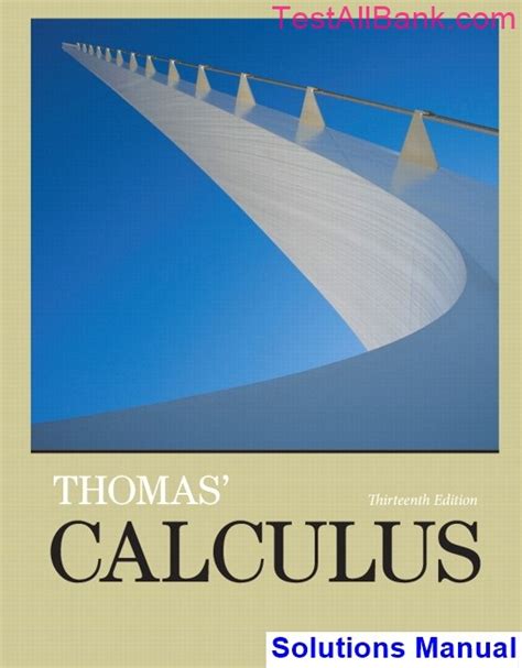 Thomas Calculus (13th Edition) Ebook PDF