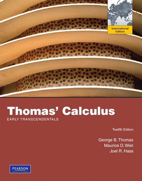 Thomas Calculus 12th Edition Instructors Solution Manual Epub