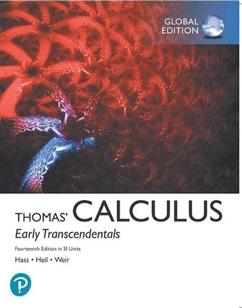 Thomas Calculus Early Transcendentals 12th Solution Kindle Editon