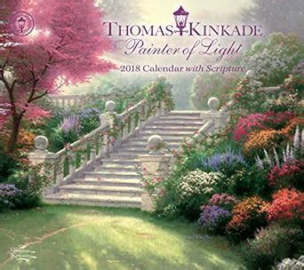 Thomas Kinkade Painter of Light with Scripture 2018 Deluxe Wall Calendar PDF