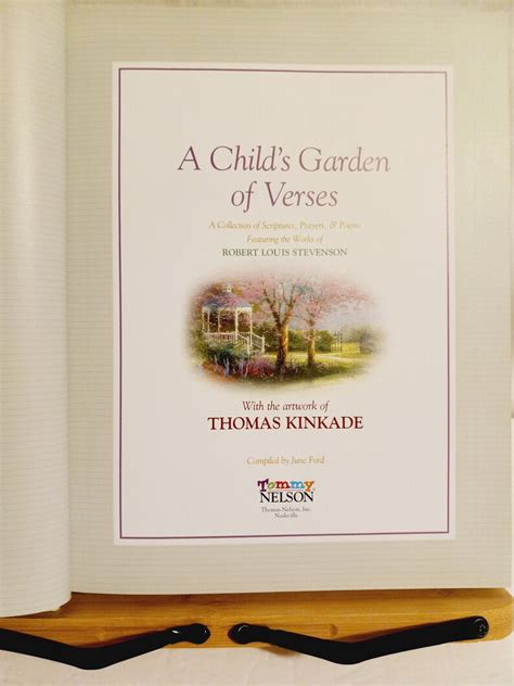 Thomas Kinkade s A Child s Garden of Verses A Collection of Scriptures Prayers and Poems PDF