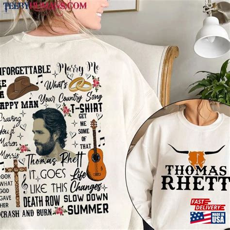 Thomas Rhett Sweatshirt: Style and Comfort for Music Lovers