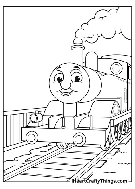 Thomas The Train Printable Coloring Pages