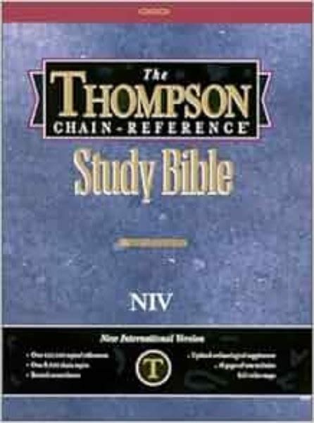 Thompson Chain Reference Bible-NIV Reader