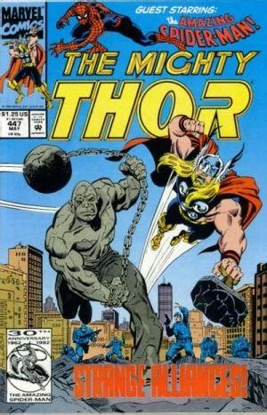 Thor 447 Spider-man Appearance  Reader