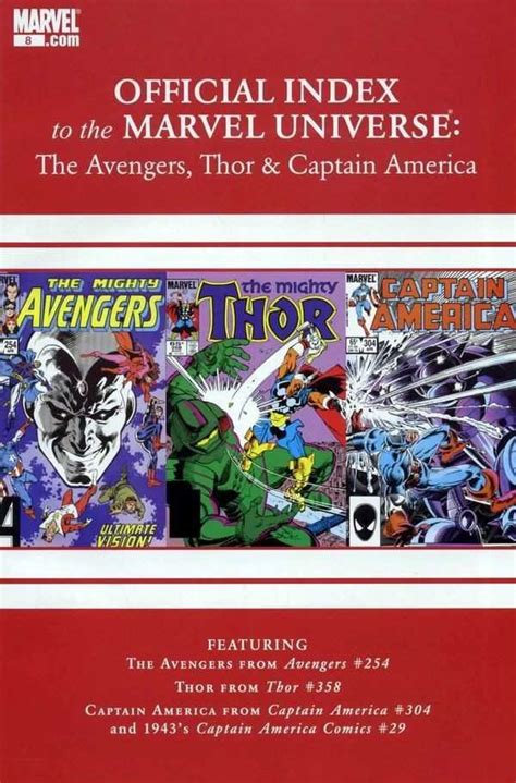 Thor Official Index to the Marvel Universe Reader