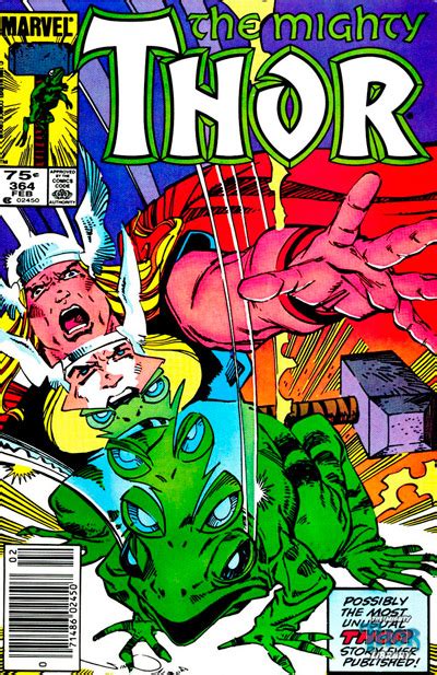 Thor Vol 1 No 364Feb 1986 Thor Croaks Doc