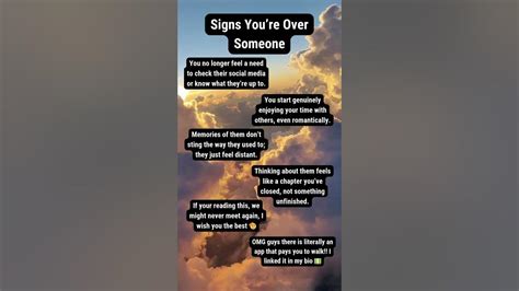 Thought Catalog Signs You're Over Someone