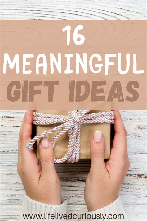 Thoughtful and Meaningful Gifts: