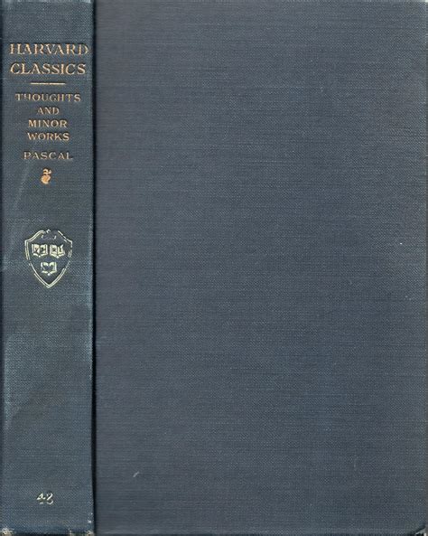 Thoughts Pensees Letters and Minor Works Harvard Classics Vol 48 Epub