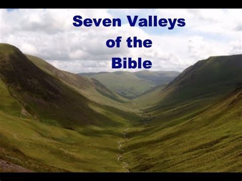 Thoughts in the Valleys Lessons from Valleys of the Old Testament... Doc