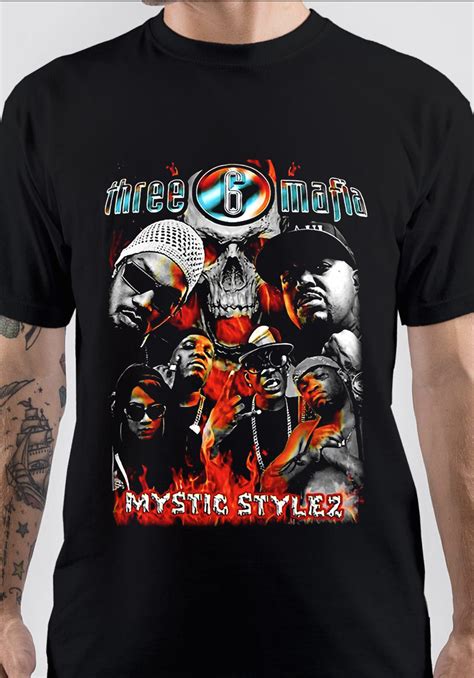 Three 6 Mafia Tshirt: A Symbol of Southern Rap Culture