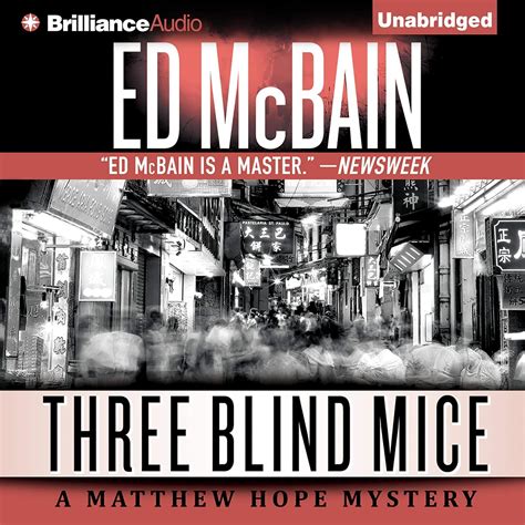 Three Blind Mice Matthew Hope Epub