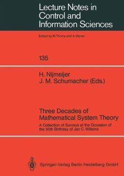 Three Decades of Mathematical System Theory A Collection of Surveys at the Occasion of the 50th Birt Kindle Editon