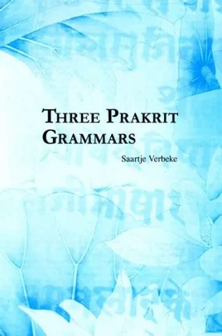 Three Prakrit Grammars Epub