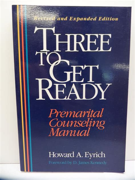 Three to Get Ready: Premarital Counseling Manual Ebook Ebook Epub