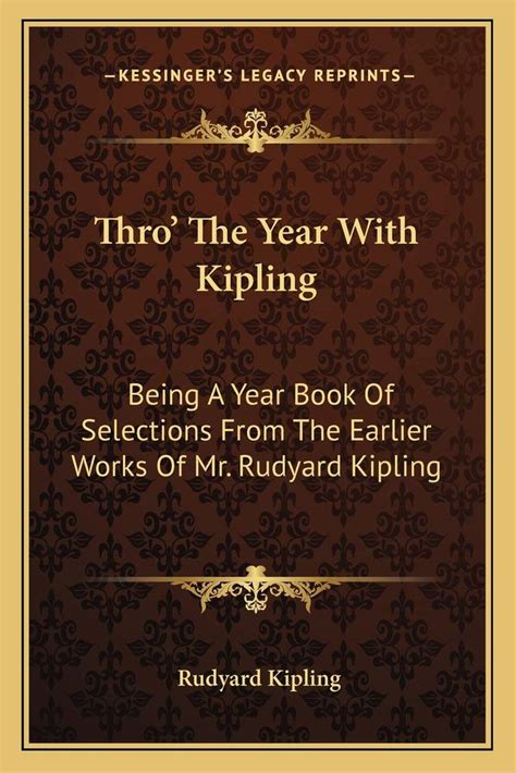 Thro the year with Kipling PDF