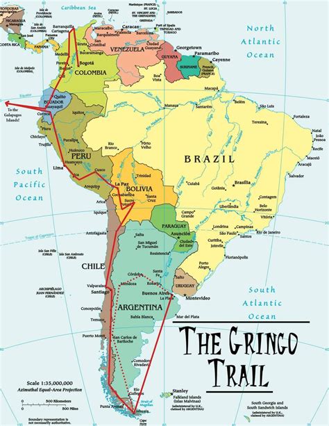 Through South America... PDF