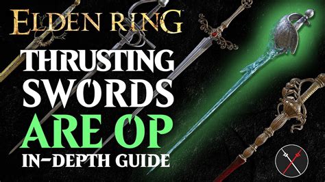 Thrusting Weapons Elden Ring: A Piercing Guide