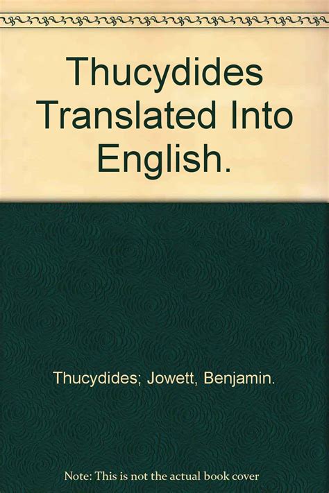 Thucydides Translated Into English Epub