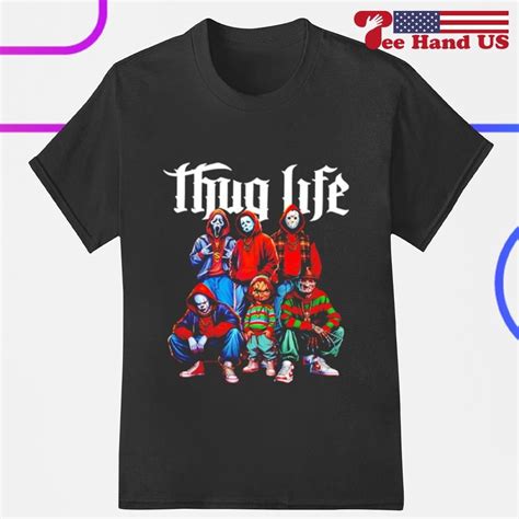 Thug Life Horror Shirt: The Perfect Outfit for a Night of Thrills and Chills