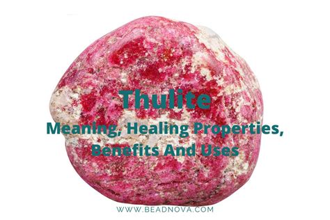 Thulite: A Crystalline Oasis for Physical Restoration