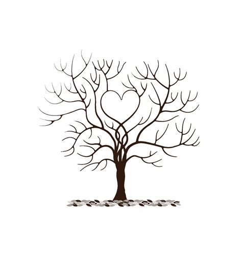 Thumbprint Tree Template