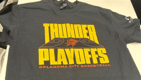 Thunder Playoff Shirts: Elevate Your Game-Day Spirit